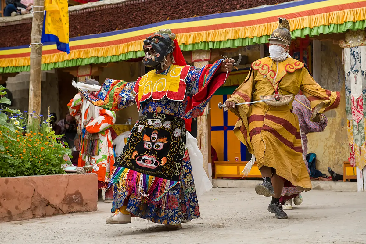 Photograph a Zanskar Monastery Festival on our adventurous photo tour of Ladakh