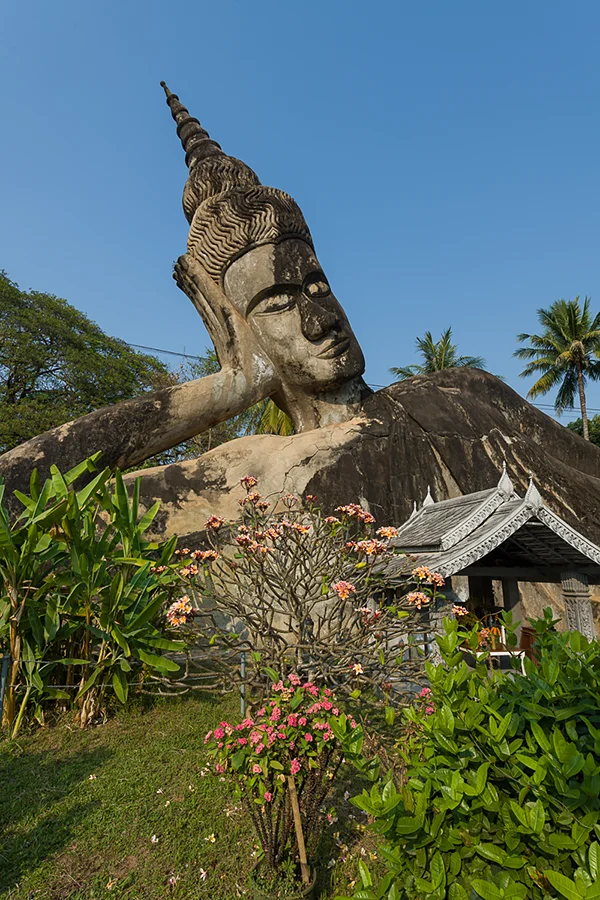 Photograph Vientiane Buddha Park on a Laos Photo Tour